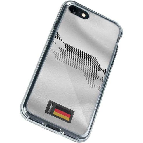 Germany Soccer Flag iPhone SE (2nd & 3rd Gen) Clear Case